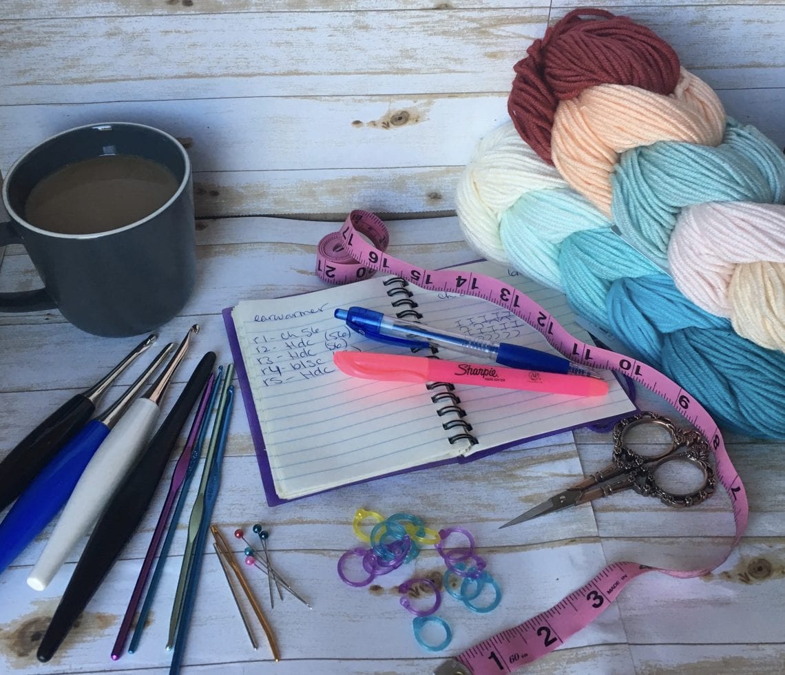 Tools for crochet pattern tetser