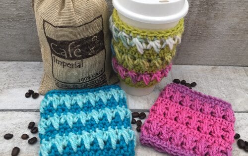 Wilhelmina Cup Cozy Free Crochet Pattern