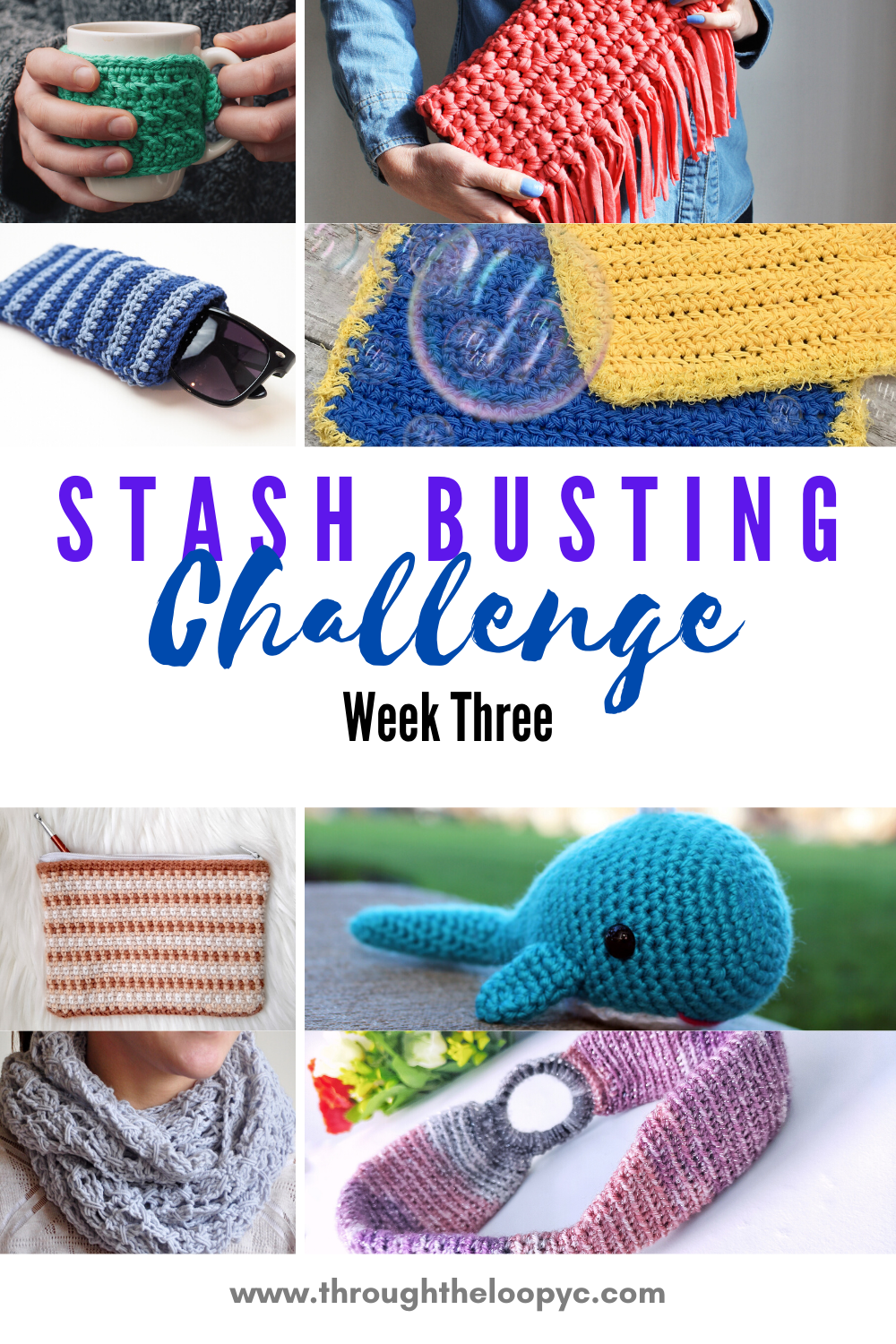 Stash Busting Challenge - Week Three - Through The Loop Yarn Craft