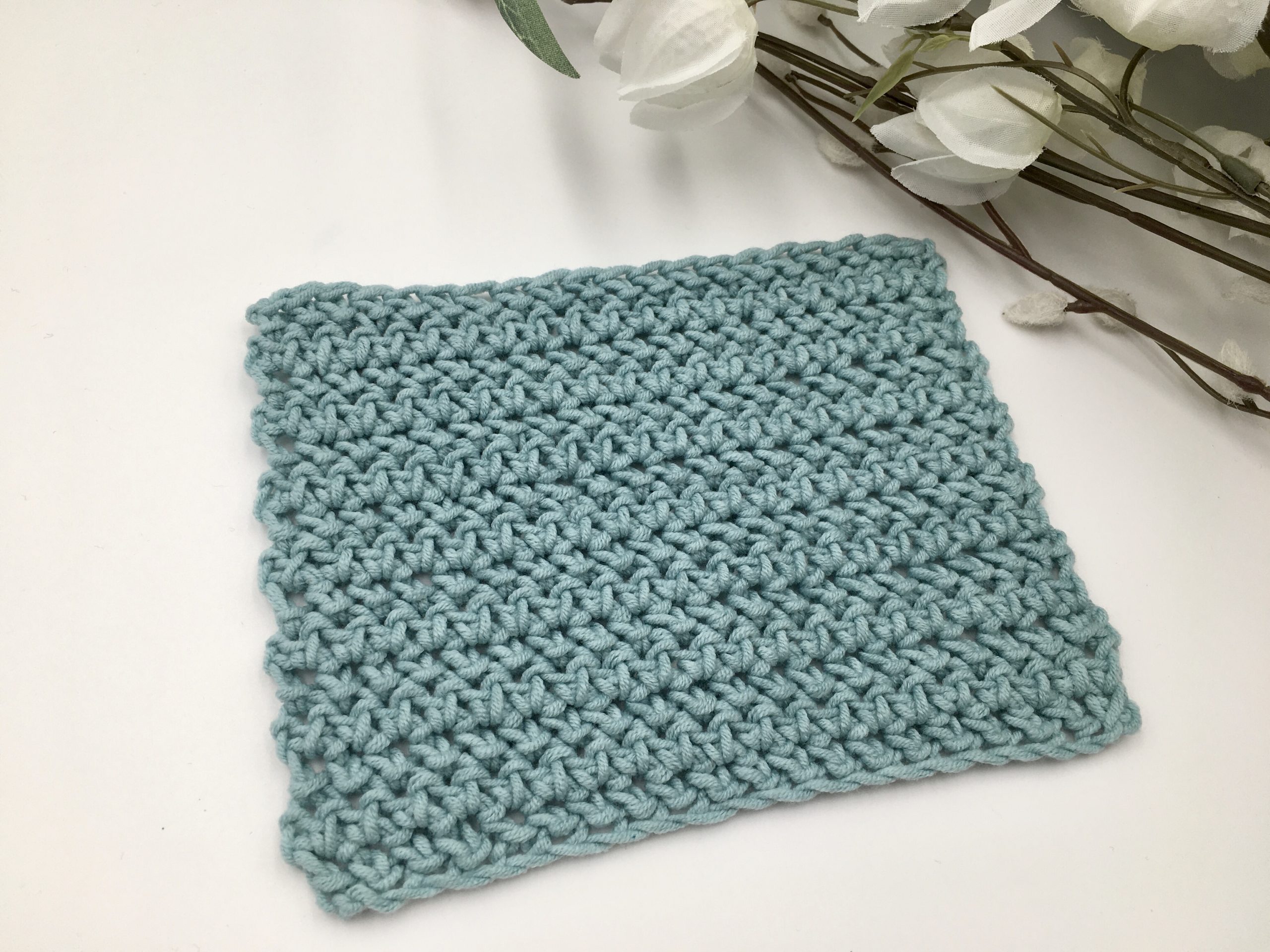 Herringbone Half Double Crochet - Through The Loop Yarn Craft