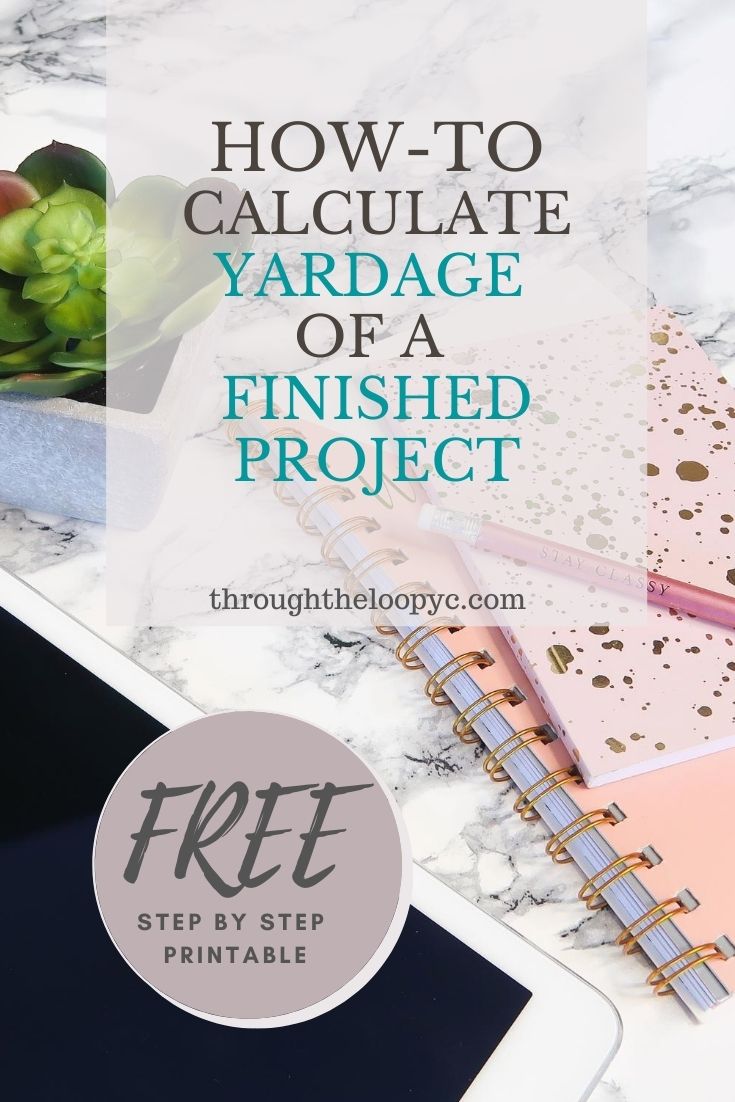 How To Calculate Yardage Of A Finished Project Through The Loop Yarn