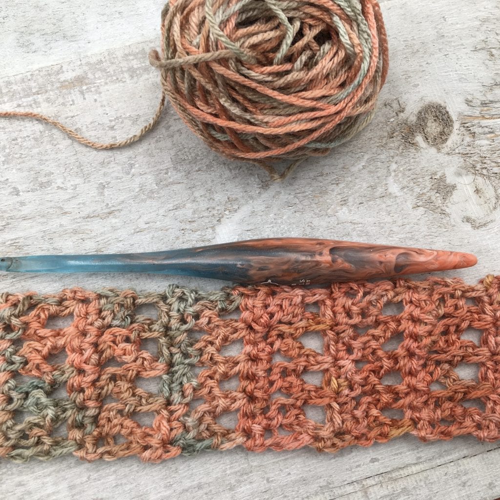 Any Way Skinny Wrap Free Crochet Pattern 