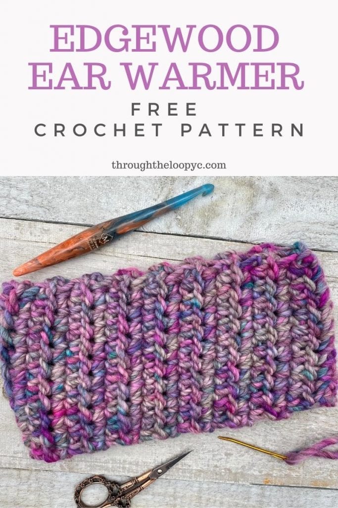 Edgewood Ear Warmer Free Crochet Pattern 