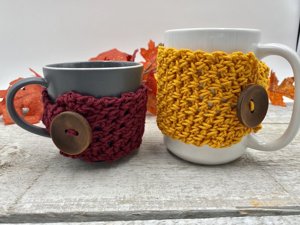 Mocha Me Cozy Mug Cozy Free Crochet Pattern 