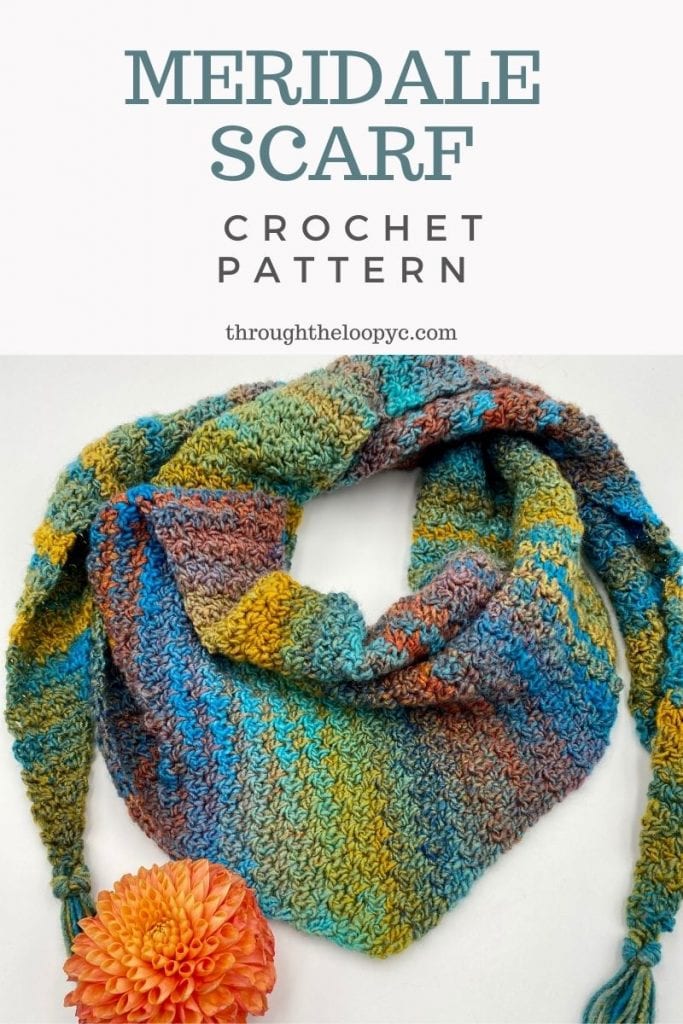Meridale Triangle Scarf Crochet Pattern