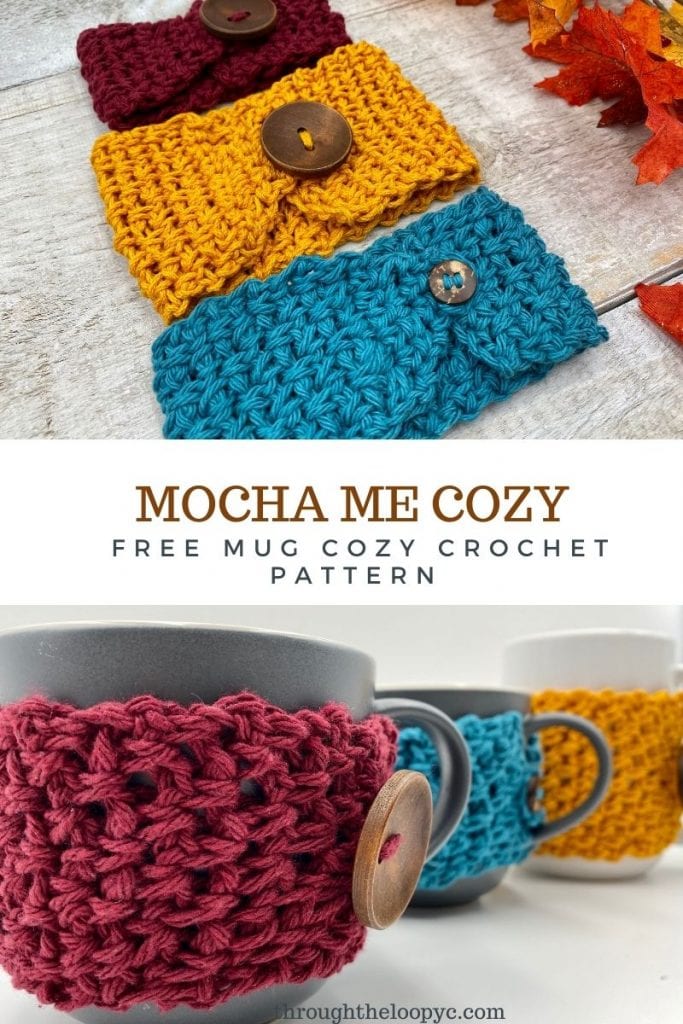 Mocha Me Cozy Mug Cozy Free Crochet Pattern 