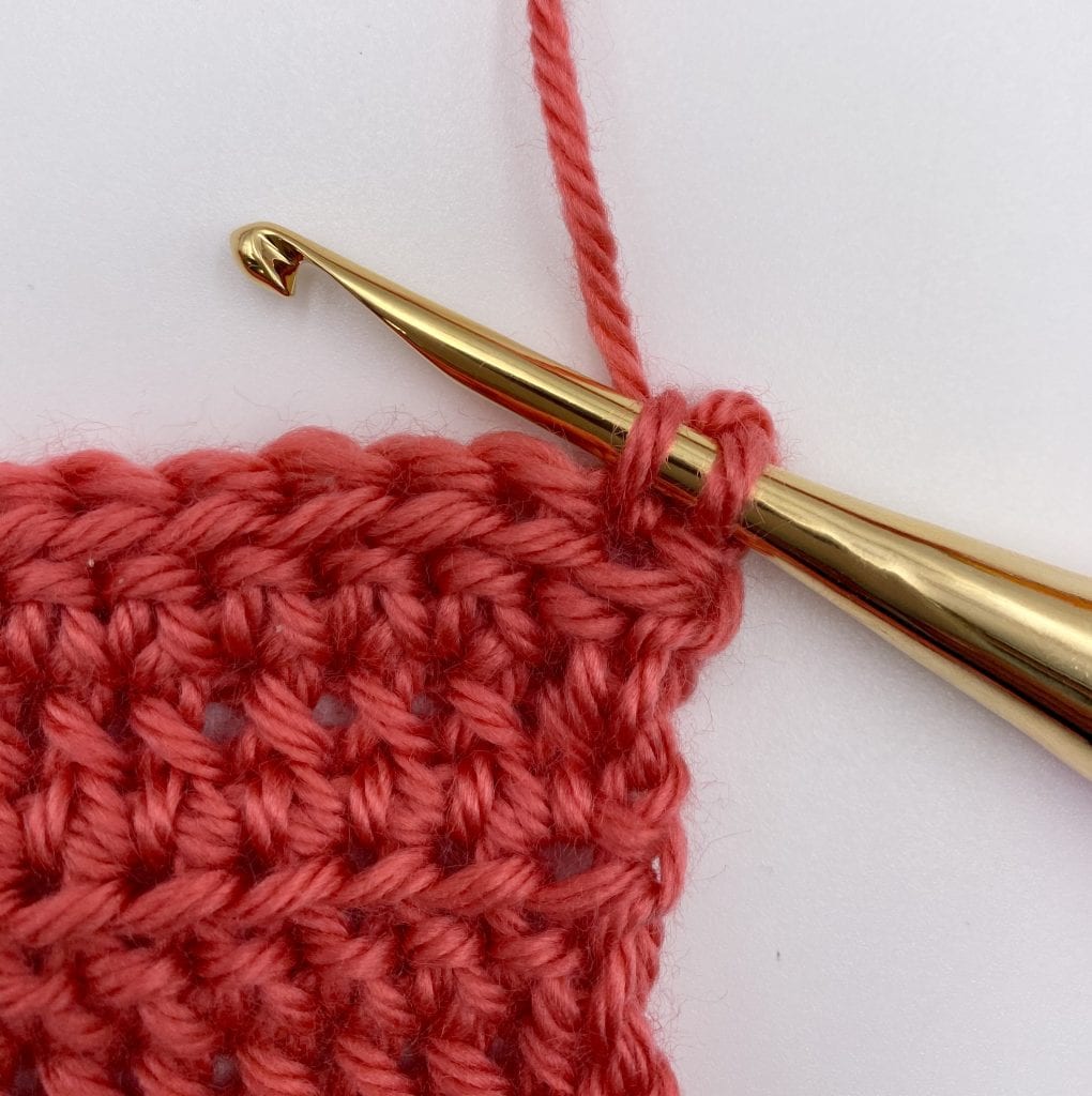 Learn The Linked Half Double Crochet Stitch Photo Tutorial 