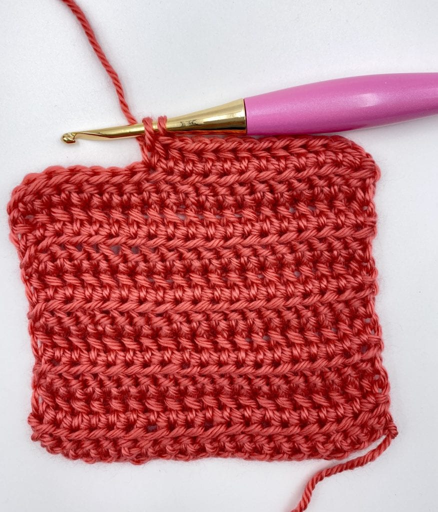 Learn The Linked Half Double Crochet Stitch Photo Tutorial 