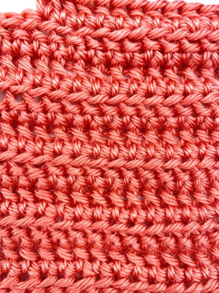 Learn The Linked Half Double Crochet Stitch Photo Tutorial 