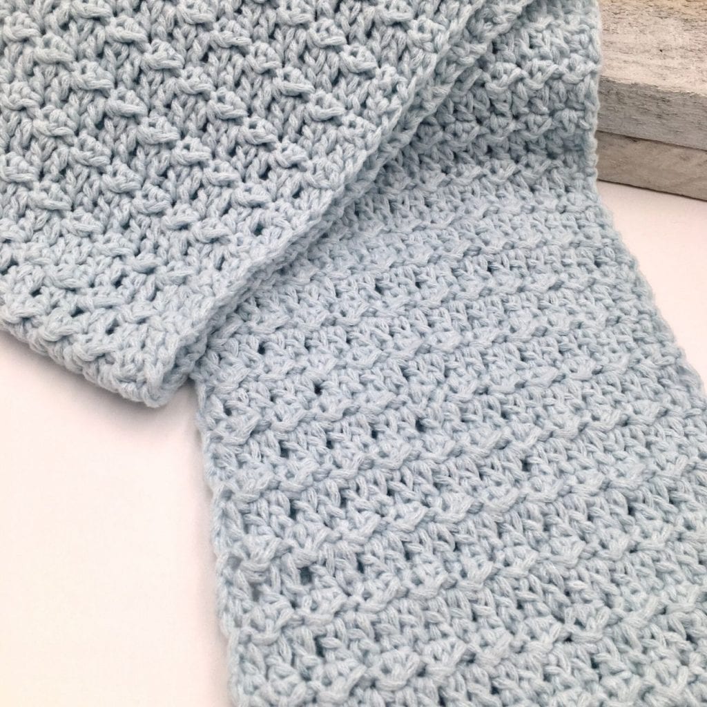 Crystalline Infinity Scarf Free Crochet Pattern