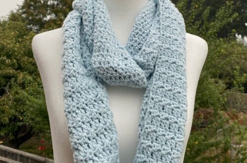 The Everlasting Infinity Scarf - Free Pattern - Through The Loop