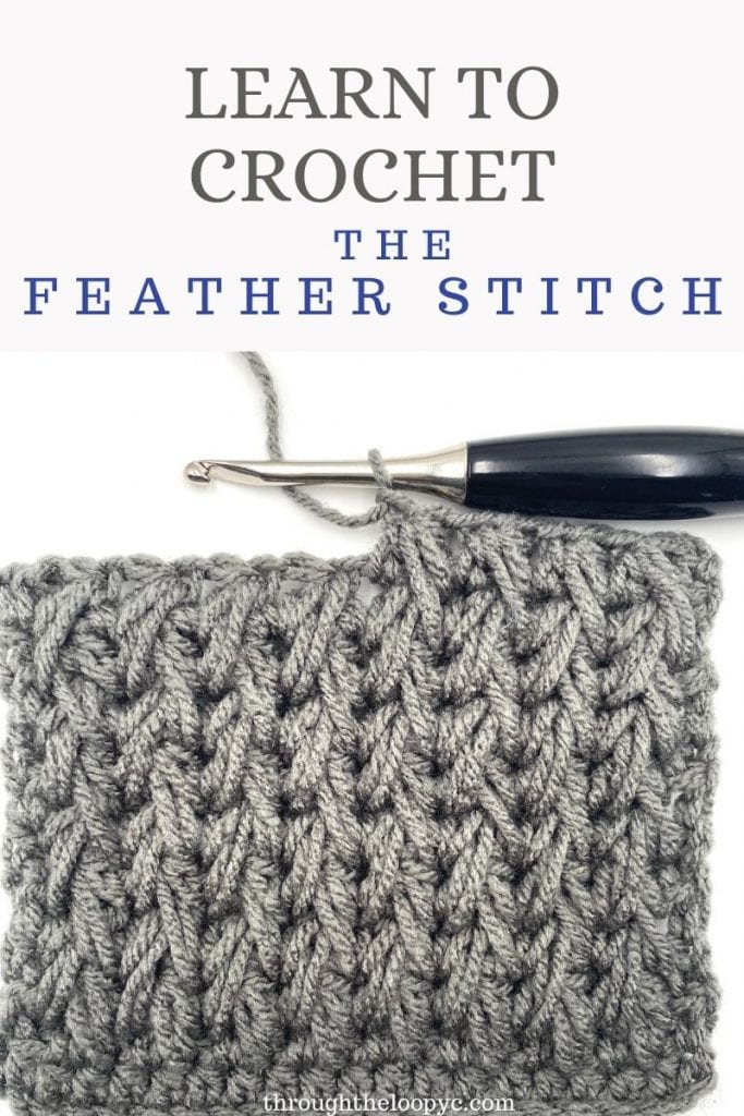 Learn To Crochet The Feather Stitch