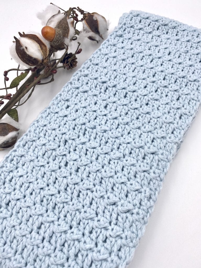 Crystalline Infinity Scarf Free Crochet Pattern