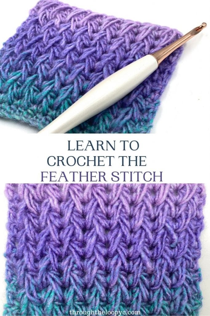 Learn To Crochet The Feather Stitch