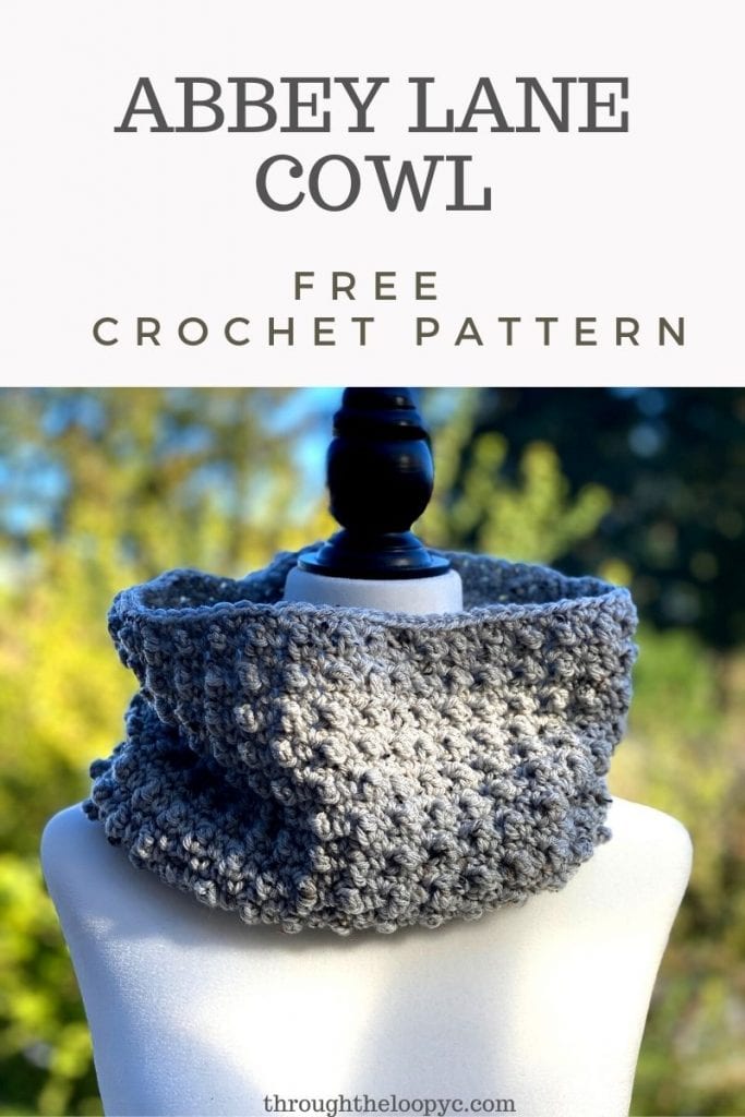 Abbey Lane Cowl Free Crochet Pattern 