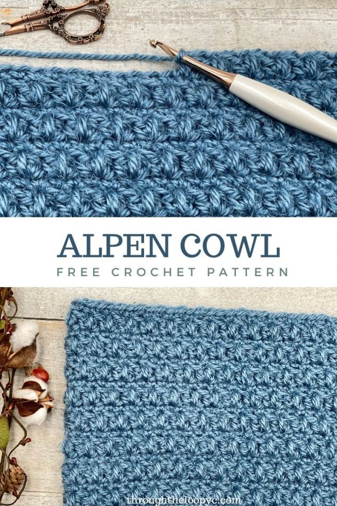 Alpen Cowl Free Crochet Pattern