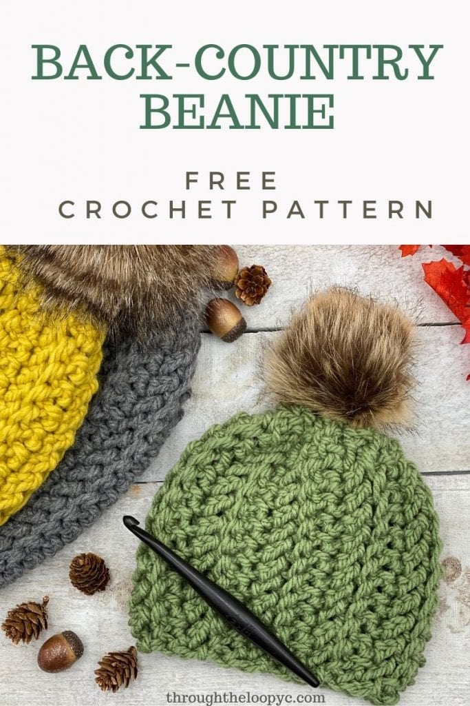 Back-Country Beanie Free Crochet Pattern 