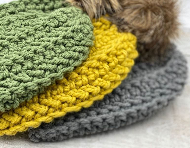 Back-Country Beanie Free Crochet Pattern 