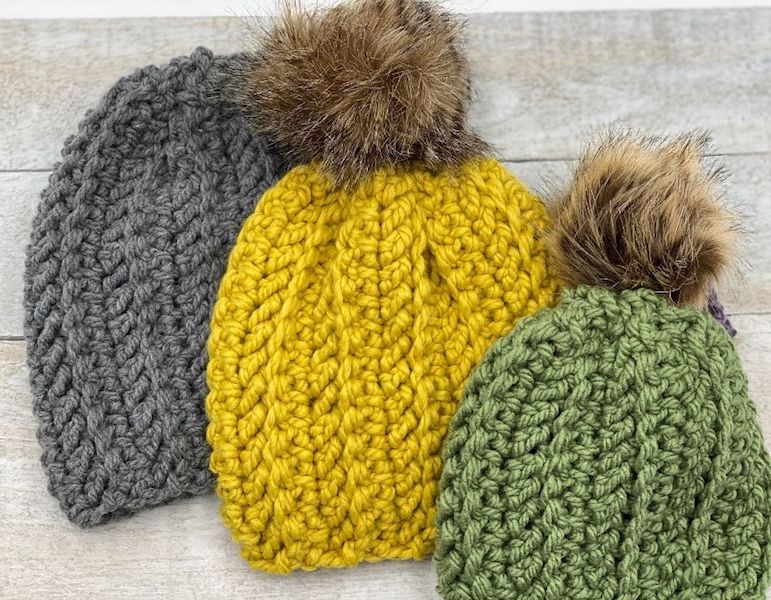 Back-Country Beanie Free Crochet Pattern 