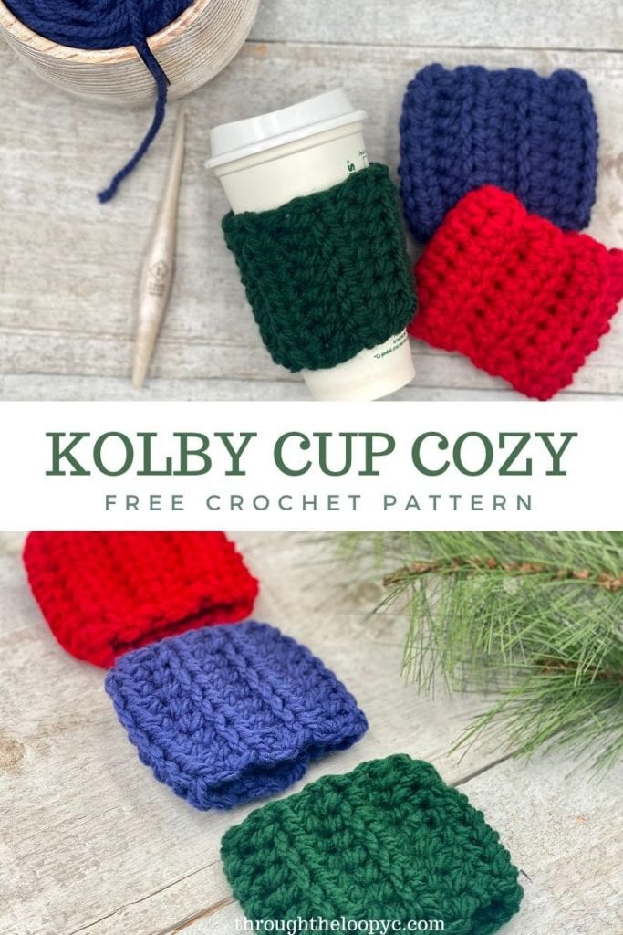 Kolby Cup Cozy Free Crochet Pattern