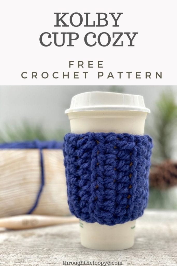 Kolby Cup Cozy Free Crochet Pattern