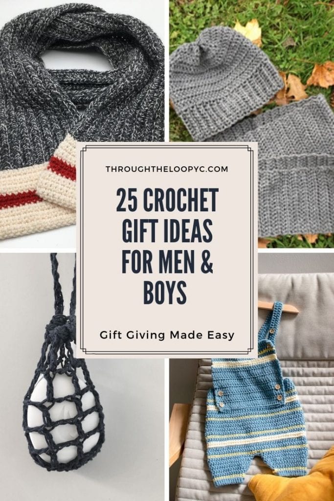 Crochet Gift Ideas for Men and Boys 