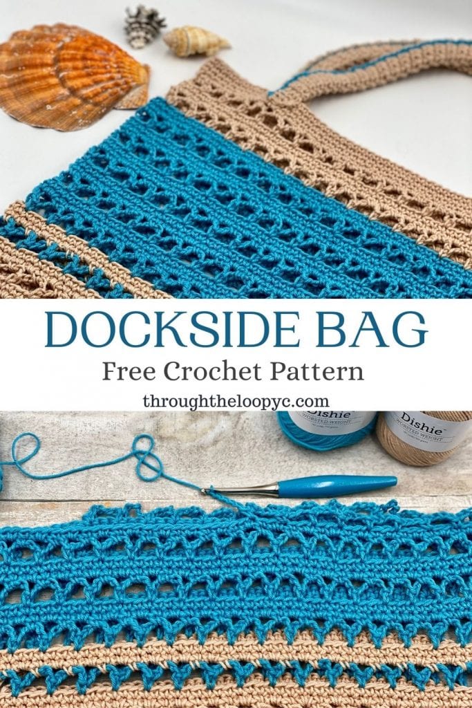 Dockside Bag - Free Pattern | Through The Loop Yarn Craft