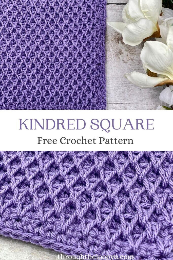 Kindred Square Free Crochet pattern and Tutorial