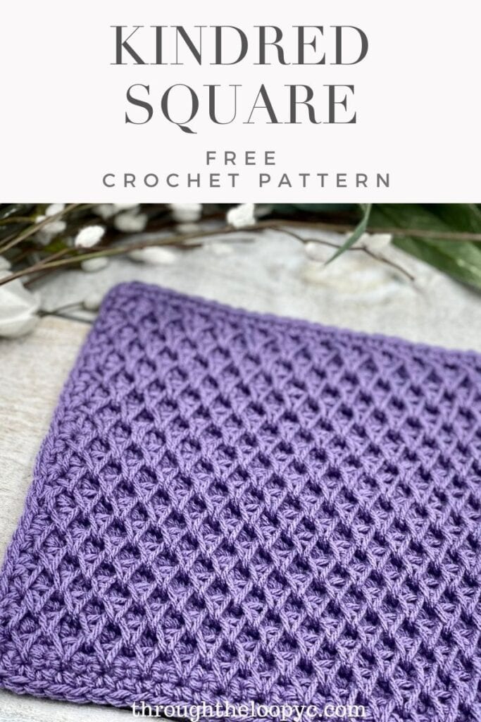 Kindred Square Free Crochet pattern and Tutorial