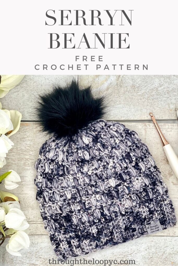 Serryn Beanie Free Crochet Pattern 