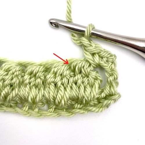 Learn the Double Crochet Cluster Stitch with this Picture and video tutorial