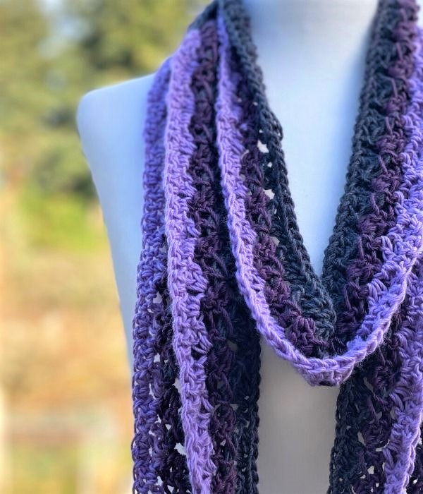 Ivy Lane Infinity Scarf Free Crochet Pattern 