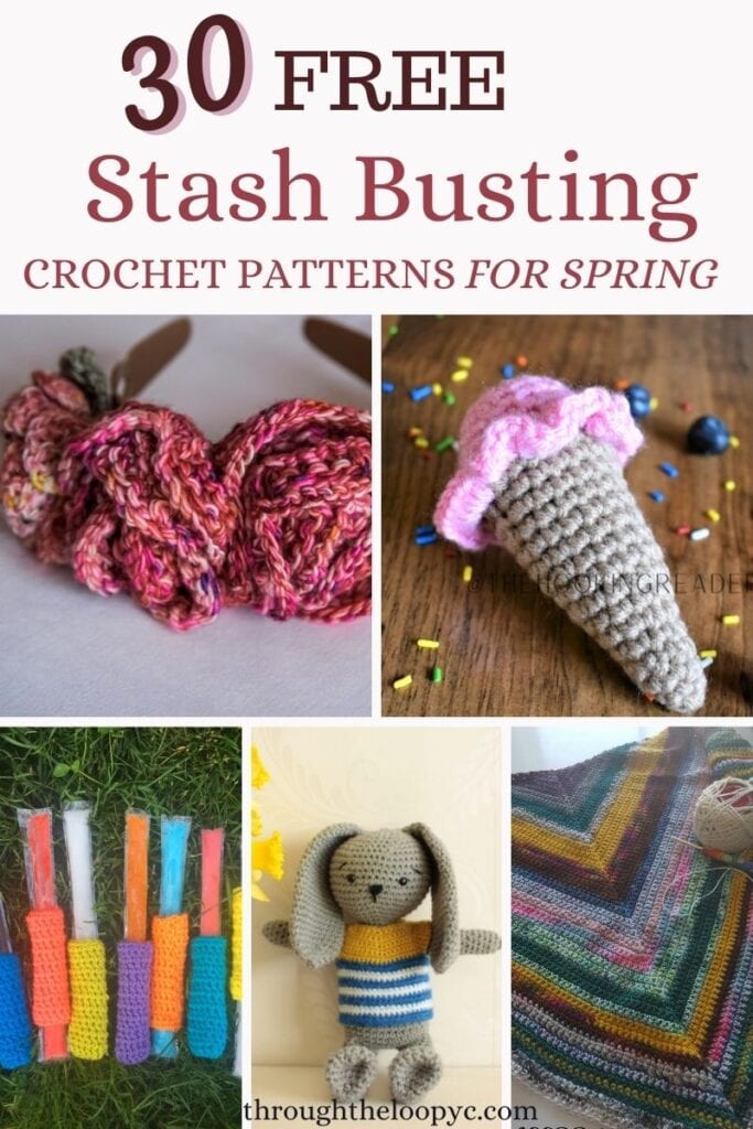 Free Stash Busting Crochet Patterns For Spring 