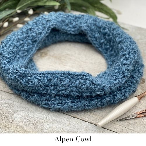 Alpen Cowl Crochet Pattern 