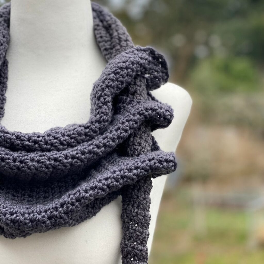 Through The Loop Scarf Crochet Pattern 