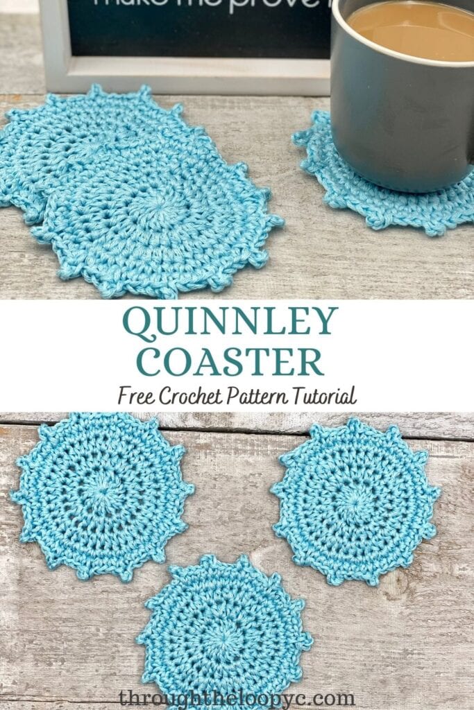 The Quinnley Coaster Free Crochet Pattern 