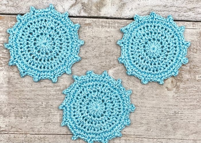 The Quinnley Coaster Free Crochet Pattern 