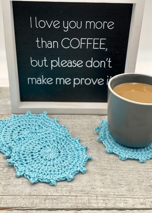 The Quinnley Coaster Free Crochet Pattern 