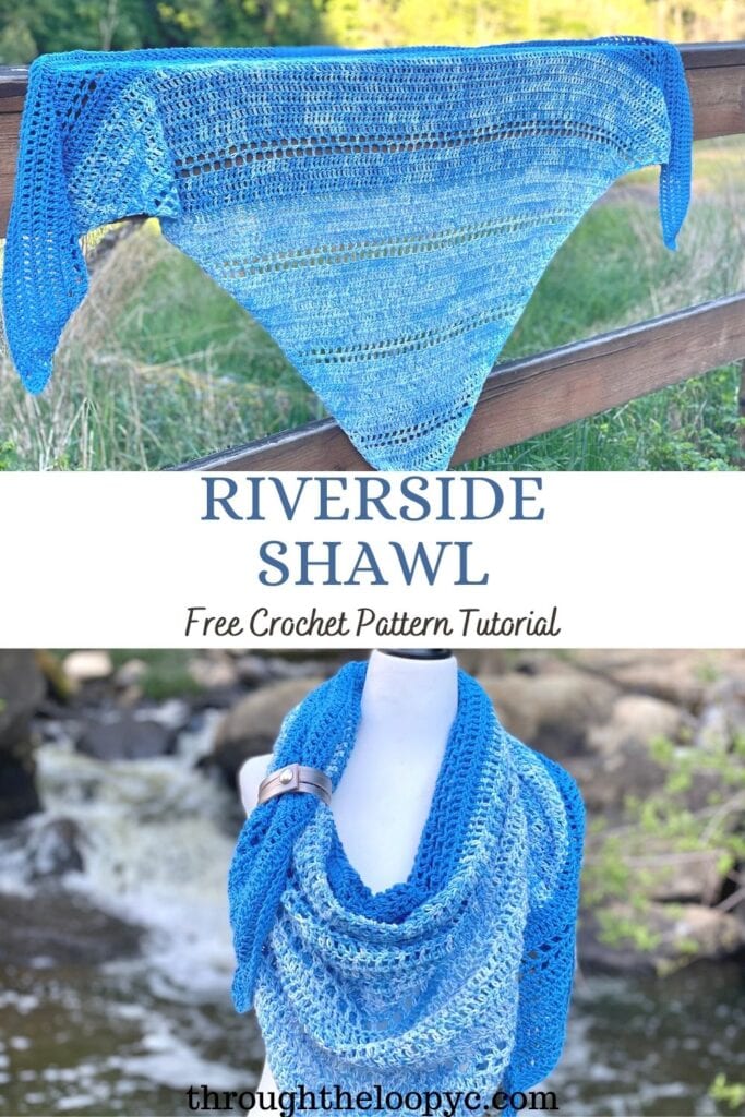 The Riverside Shawl Free Crochet Pattern