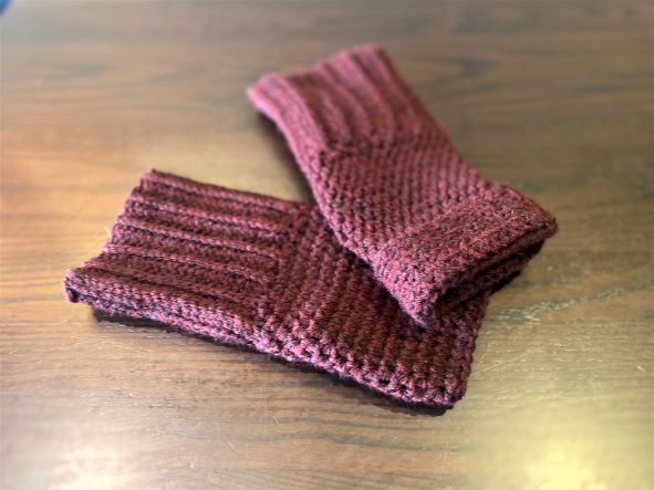 Galloway Fingerless Gloves Free Crochet Pattern and Tutorial