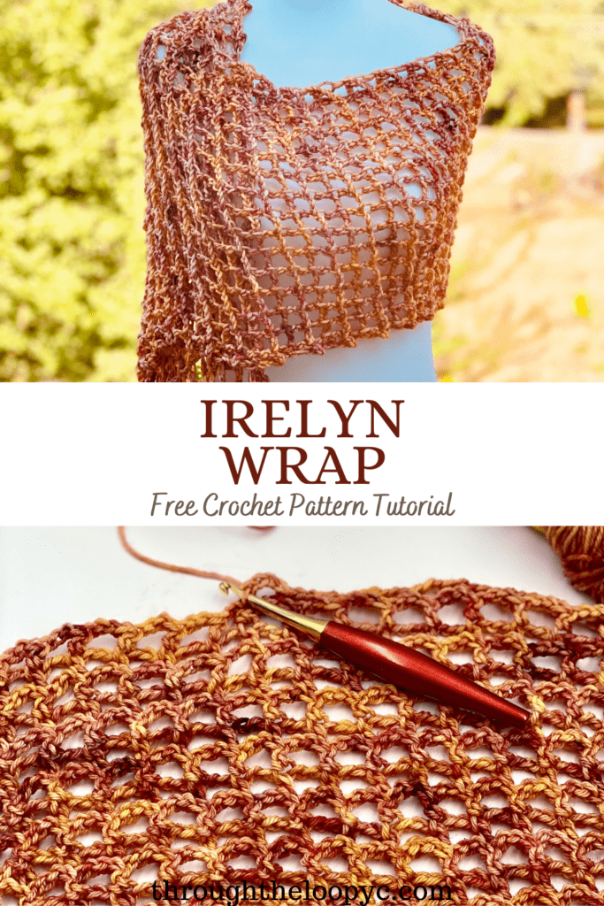 Irelyn Wrap Free Crochet Pattern 