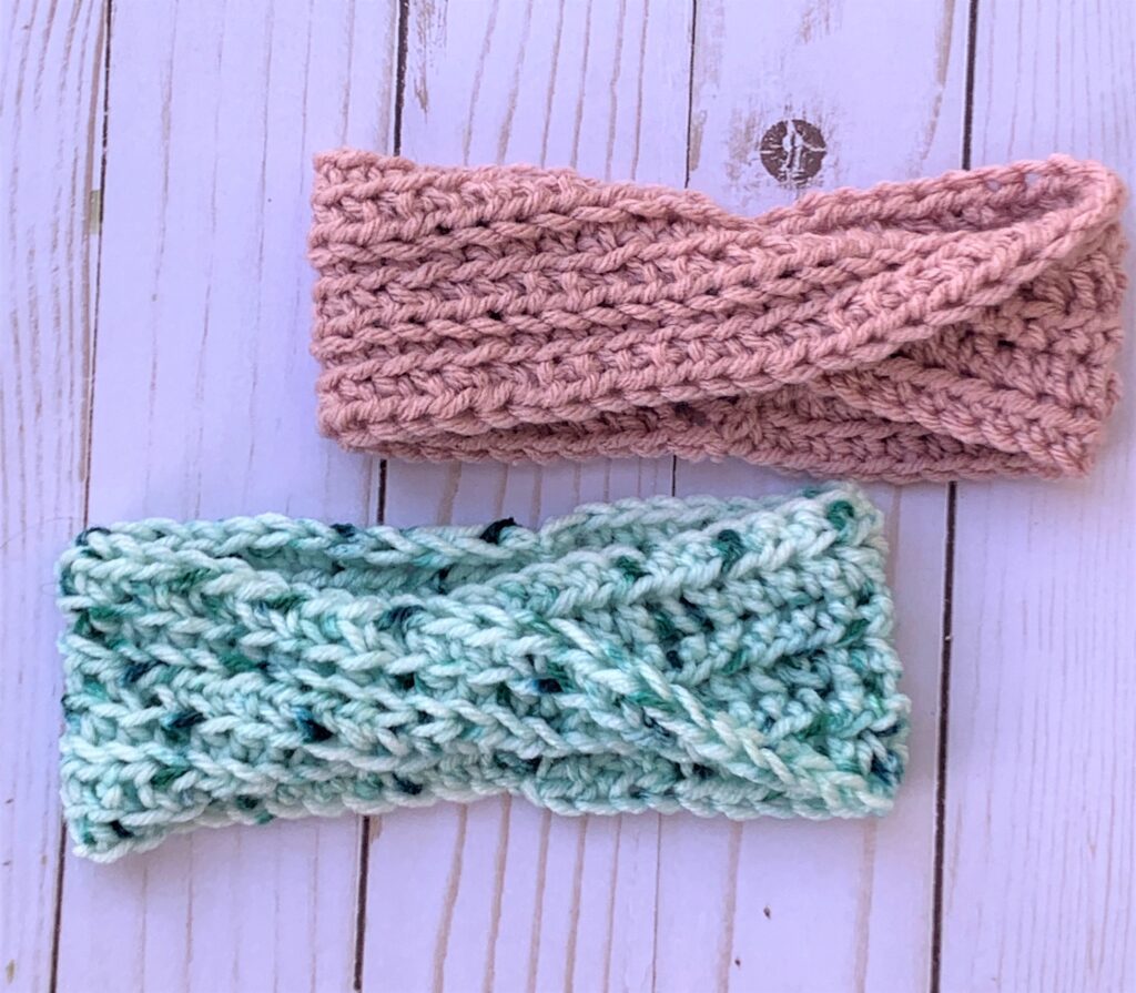 On The Double Headband Free Crochet Pattern 