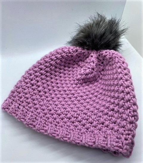 Louka Beanie Free Crochet Pattern -  Crochet Chemo Hat