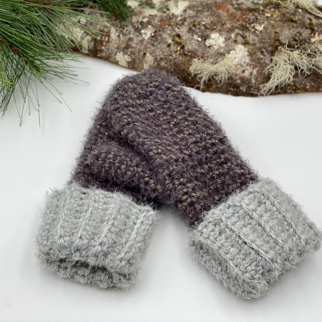 Madsen Mittens free crochet pattern and video tutorial