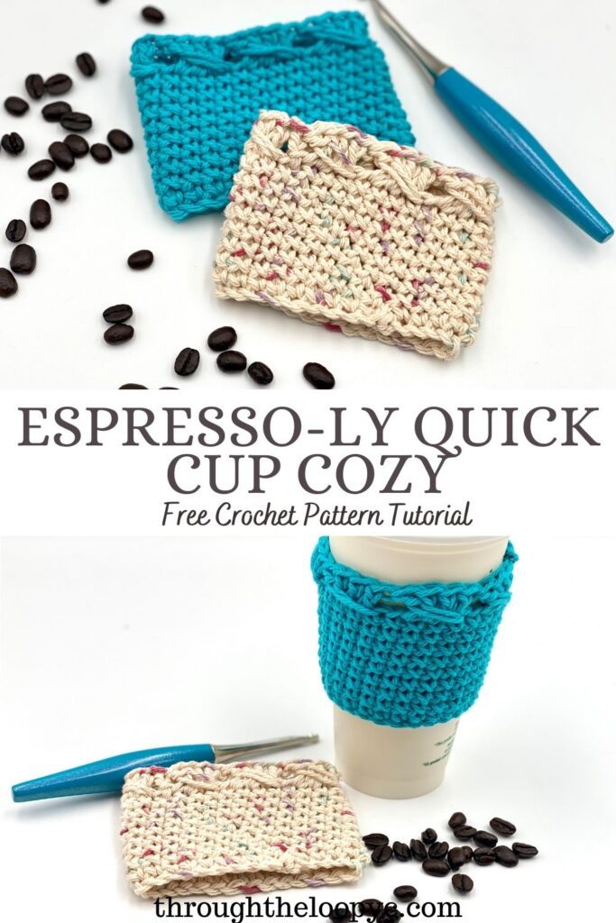 Espresso-ly Quick Cup Cozy Crochet Pattern 