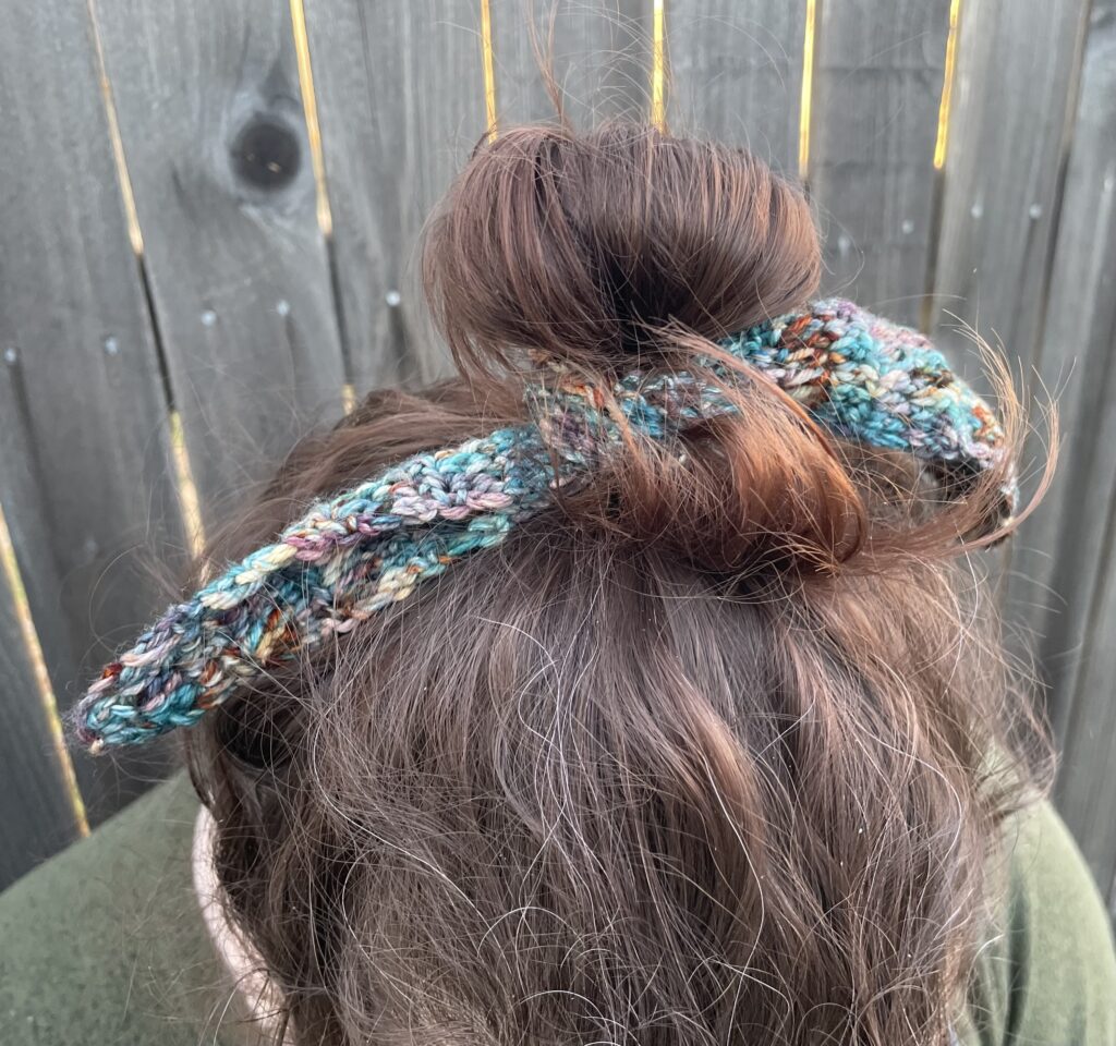 Brinley Hair Scarf Tester Photo