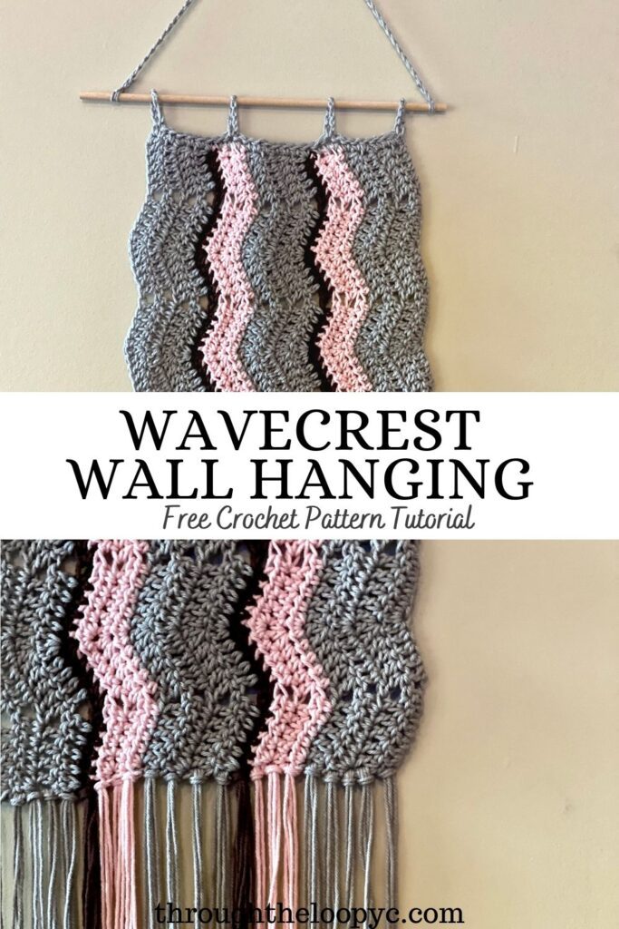 Wavecrest Wall Hanging Free Crochet Pattern Tutorial