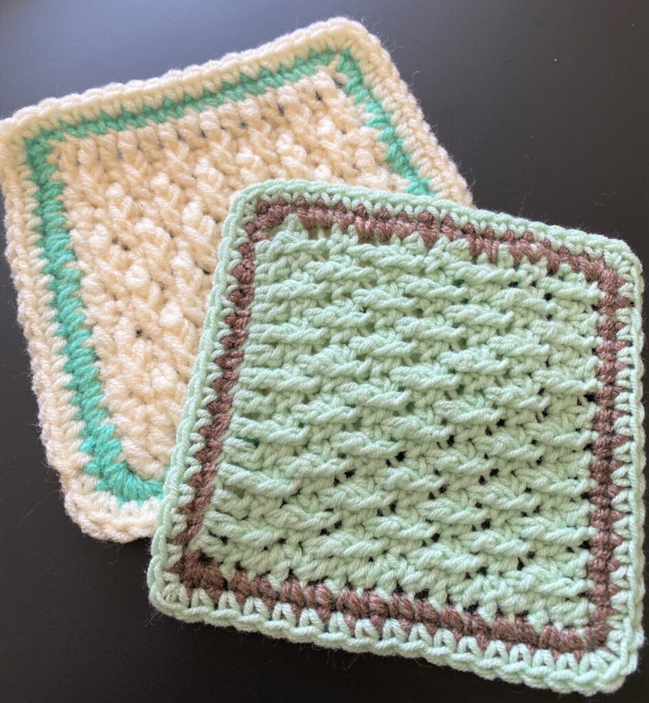 Preemie Bonding Squares Tester photo white with a teal border