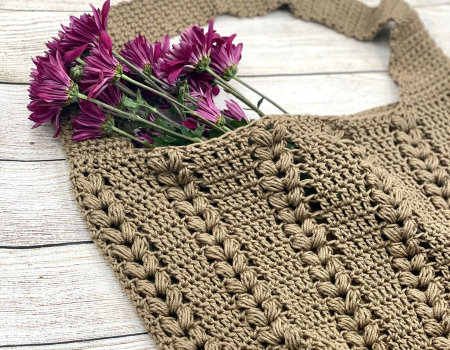 QUICK CROCHET TOTE - Free Pattern ⋆