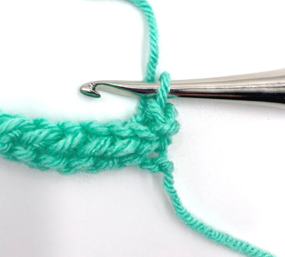 Half Double Crochet Slip Stitch Through The Loop Yarn Craft
